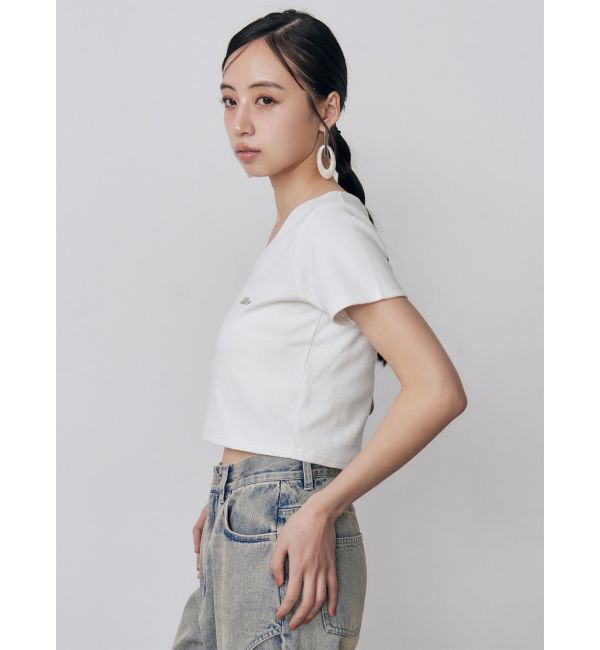 MURUA「ライティングロゴプレートTシャツ」|Tシャツ・カットソー|