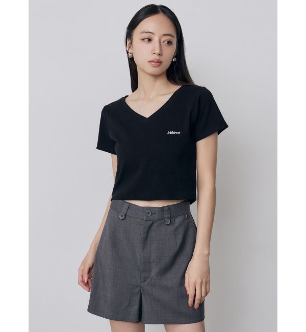 MURUA「ライティングロゴプレートTシャツ」|Tシャツ・カットソー|