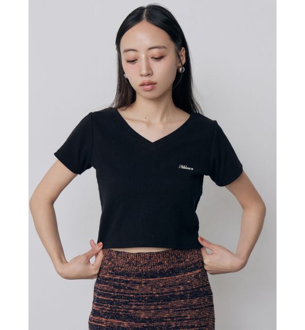 MURUA「ライティングロゴプレートTシャツ」|Tシャツ・カットソー|