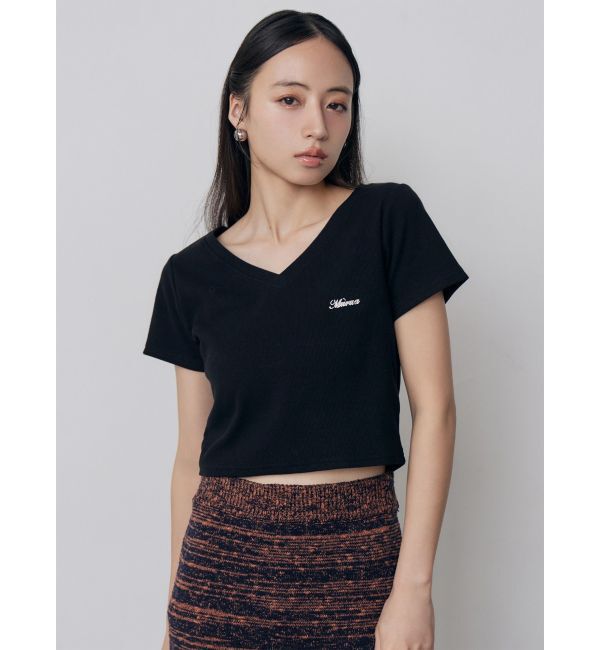 MURUA「ライティングロゴプレートTシャツ」|Tシャツ・カットソー|