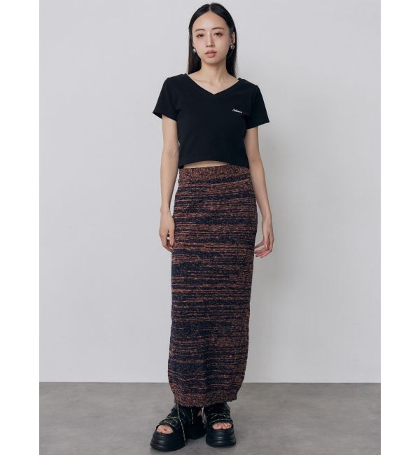 MURUA「ライティングロゴプレートTシャツ」|Tシャツ・カットソー|