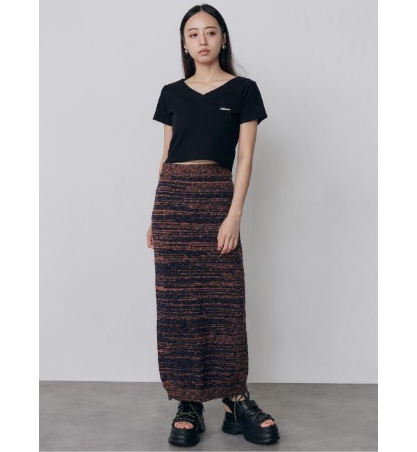 MURUA「ライティングロゴプレートTシャツ」|Tシャツ・カットソー|