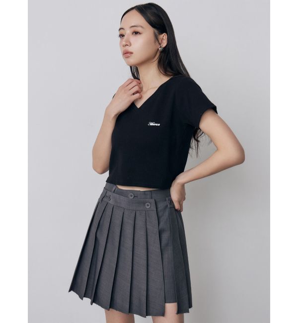 MURUA「ライティングロゴプレートTシャツ」|Tシャツ・カットソー|