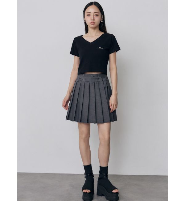 MURUA「ライティングロゴプレートTシャツ」|Tシャツ・カットソー|