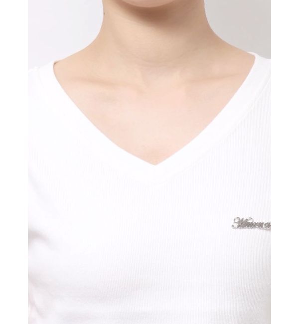 MURUA「ライティングロゴプレートTシャツ」|Tシャツ・カットソー|