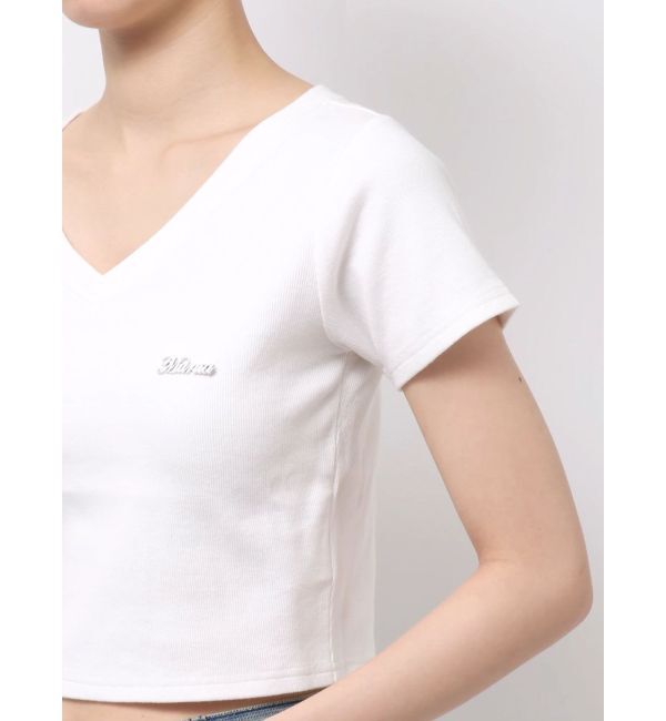 MURUA「ライティングロゴプレートTシャツ」|Tシャツ・カットソー|