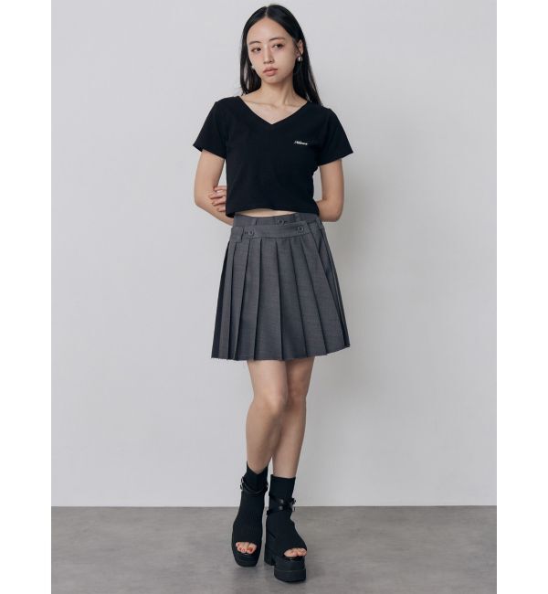 MURUA「ライティングロゴプレートTシャツ」|Tシャツ・カットソー|