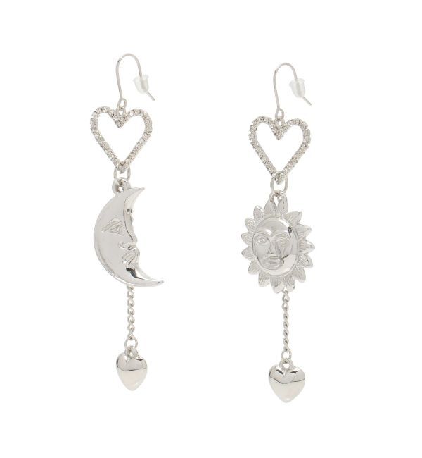 EVRIS「SUNNY MOTIF HEART ピアス」|ピアス|