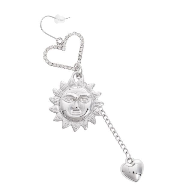 EVRIS「SUNNY MOTIF HEART ピアス」|ピアス|