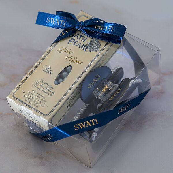  「SWATi BATH PEARL & HAIR ACCESSORY BLUE (10g、1個)」|入浴剤・バスグッズ|