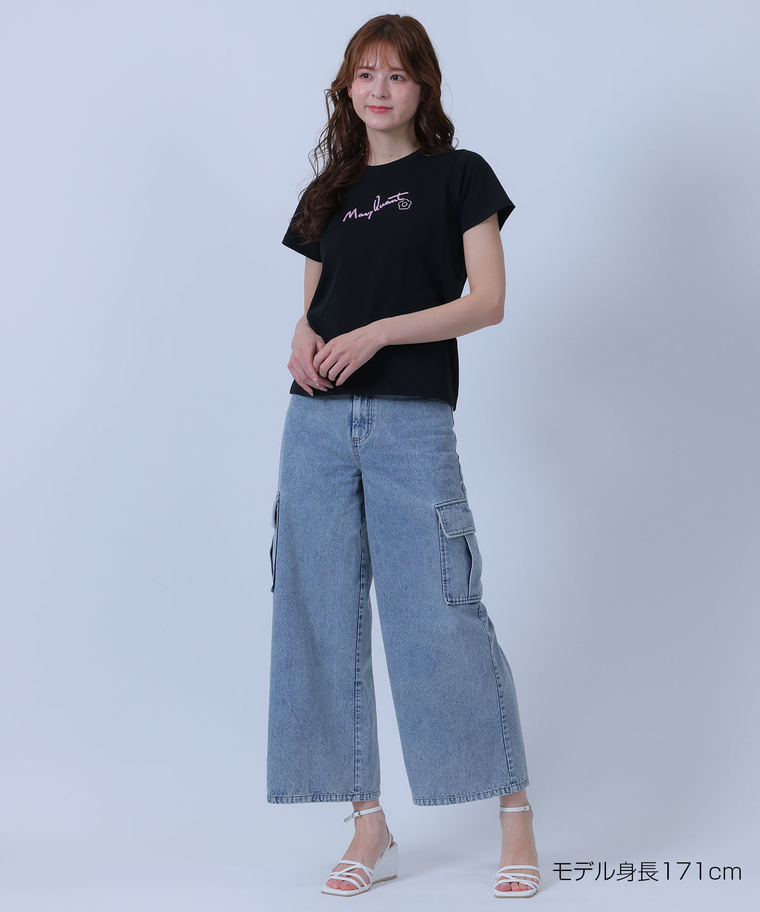 MARY QUANT「チェーンステッチ Tシャツ」|Tシャツ・カットソー|