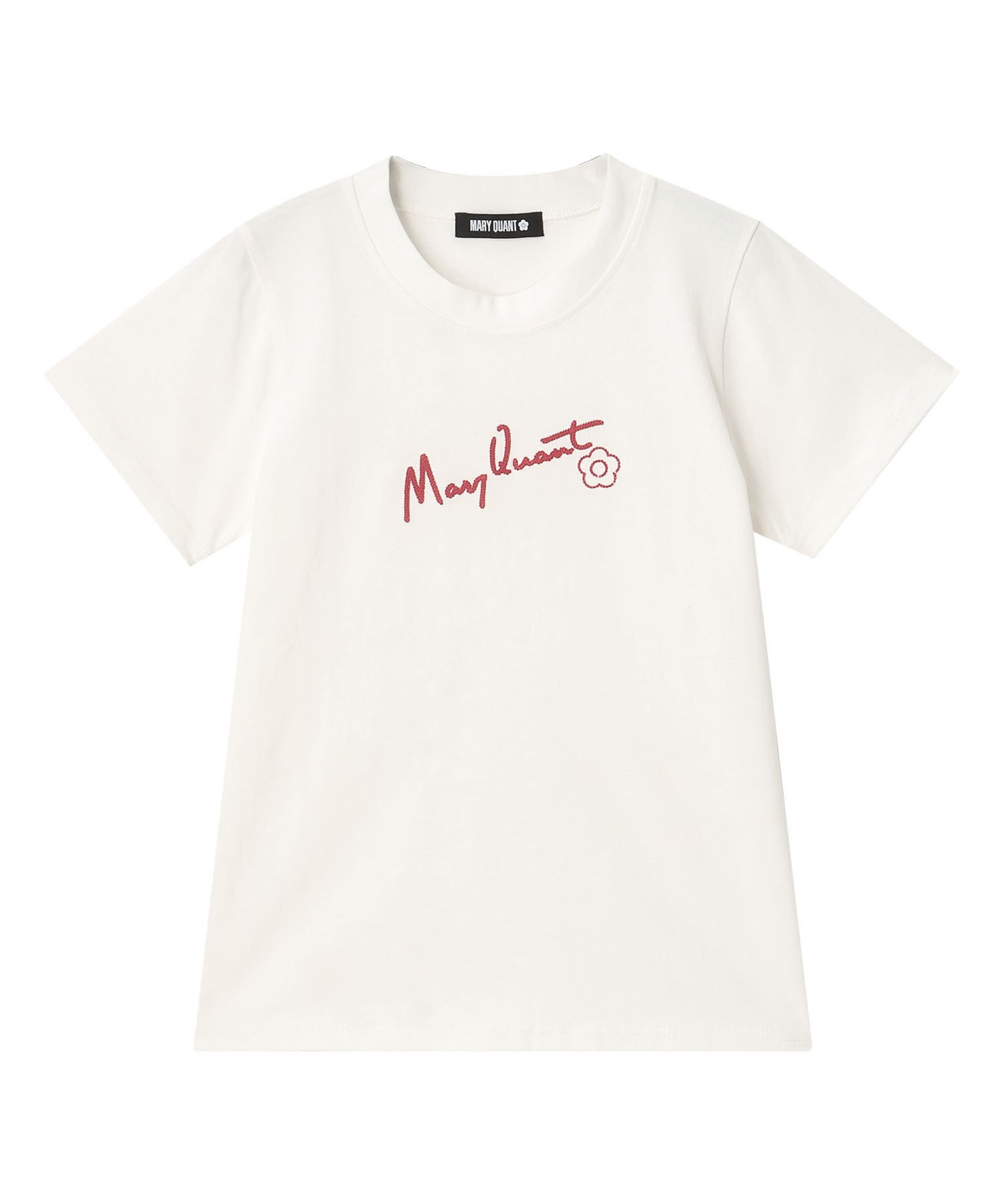MARY QUANT「チェーンステッチ Tシャツ」|Tシャツ・カットソー|