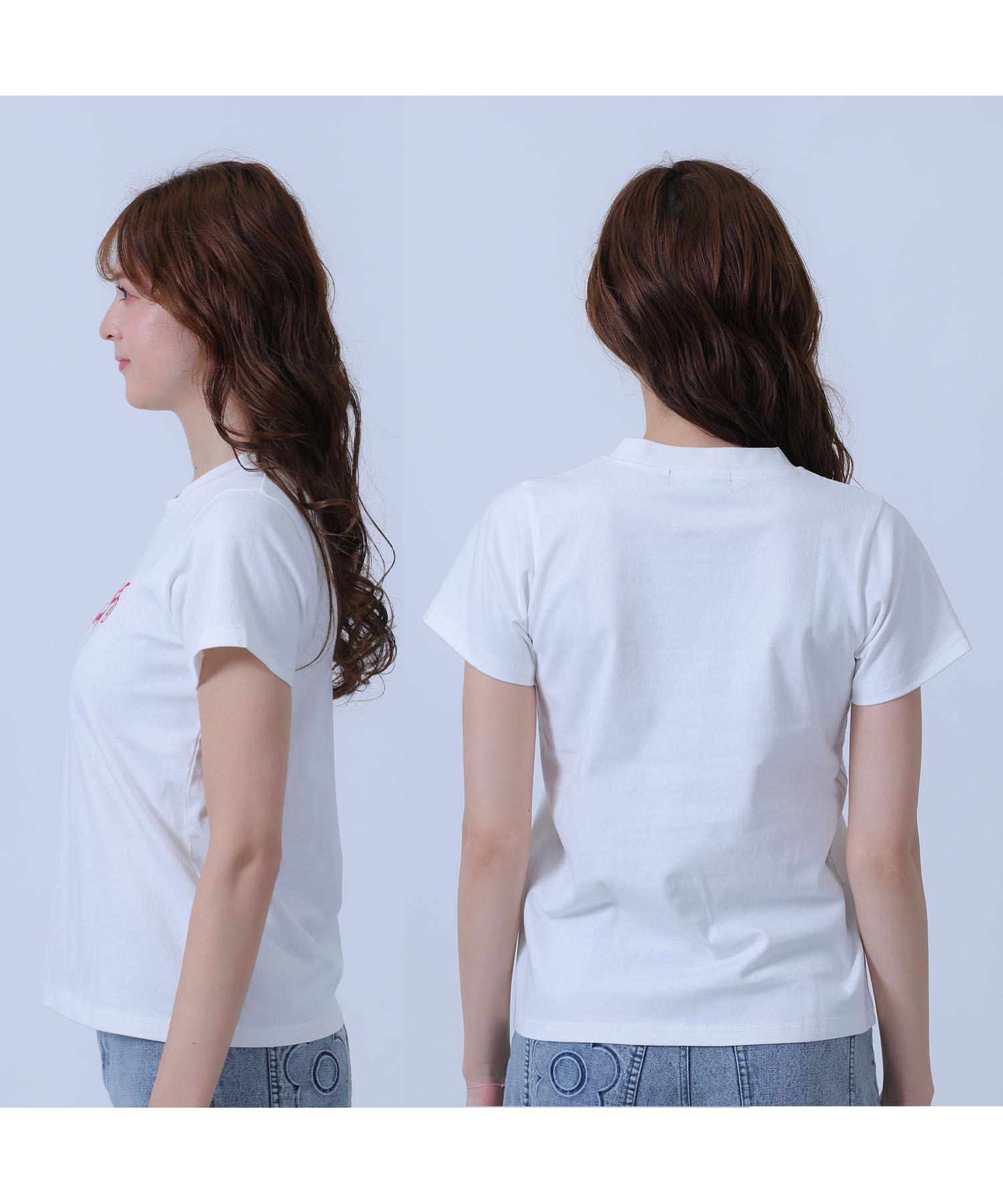 MARY QUANT「チェーンステッチ Tシャツ」|Tシャツ・カットソー|
