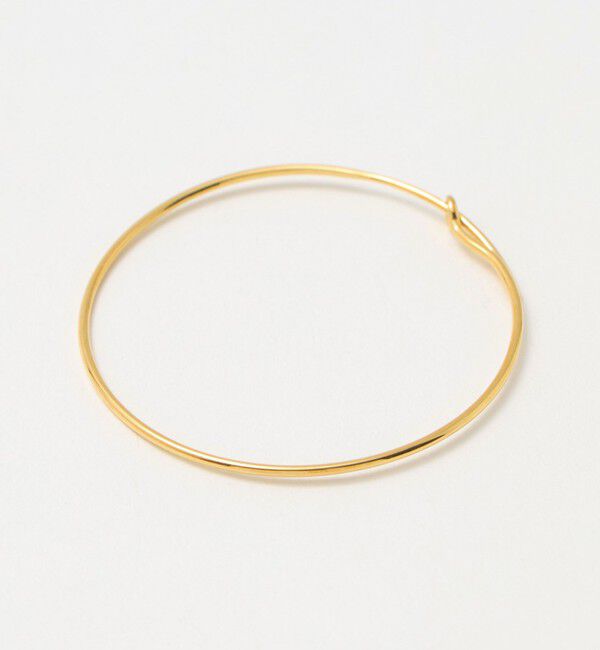 UNITED ARROWS「SILVER925 ゴールドプレーティング フープピアス」|ピアス|