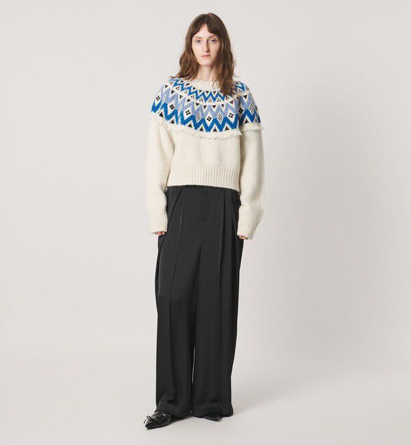 AEWEN MATOPH「＜AEWEN MATOPH＞サテンインタックパンツ ‐ ウォッシャブル - 」|その他|