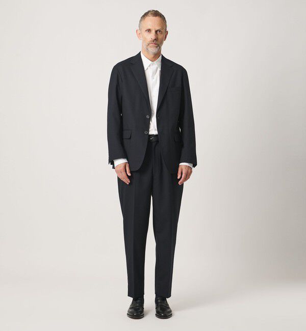 UNITED ARROWS「＜SOVEREIGN＞ウール ソリッド ２ボタン テーラードジャケット RELAX MODEL」|スーツ|