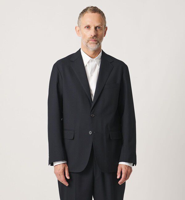 UNITED ARROWS「＜SOVEREIGN＞ウール ソリッド ２ボタン テーラードジャケット RELAX MODEL」|スーツ|