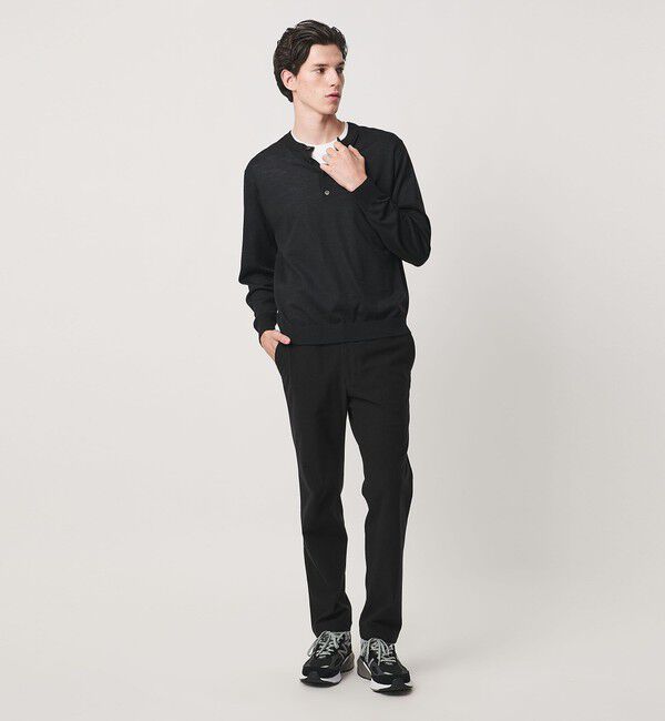 UNITED ARROWS「トリコット ピケ オールギャザー イージーパンツ ヨコストレッチ」|その他|