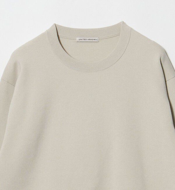 UNITED ARROWS「フォーシーズンズ ミラノリブ クルーネック ニット」|ニット・セーター|