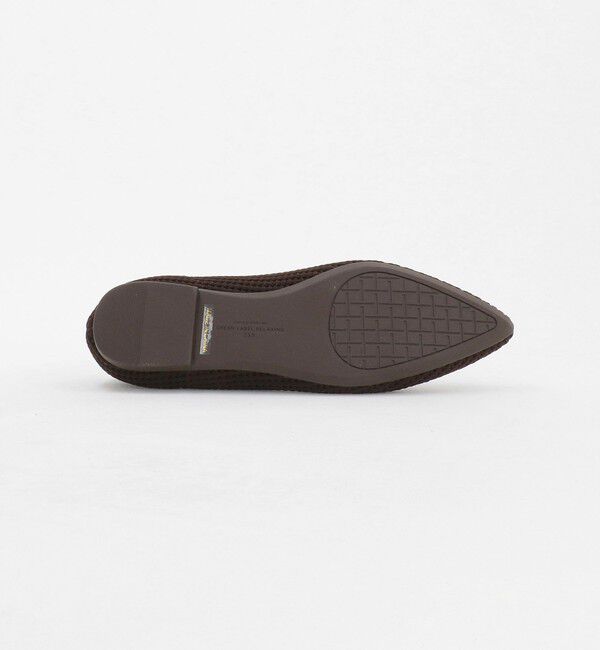 UNITED ARROWS green label relaxing「ウェルネスシアー ポインテッド フラットシューズ / ニットシューズ」|ローファー|