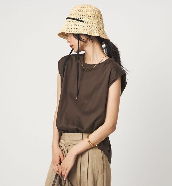 UNITED ARROWS green label relaxing「フレンチスリーブ Tシャツ 汗染み防止」|Tシャツ・カットソー|