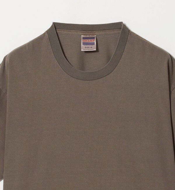 UNITED ARROWS green label relaxing「【別注】＜GOAT＞ピグメント 半袖 Tシャツ」|Tシャツ・カットソー|