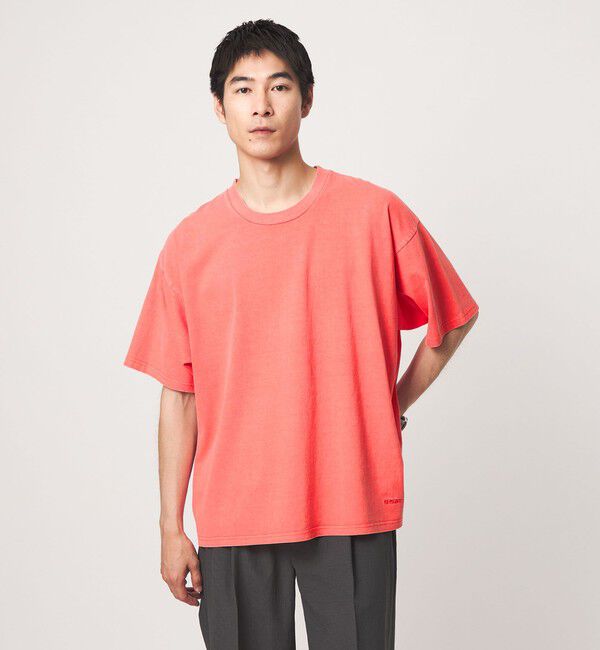 UNITED ARROWS green label relaxing「【別注】＜GOAT＞ピグメント 半袖 Tシャツ」|Tシャツ・カットソー|