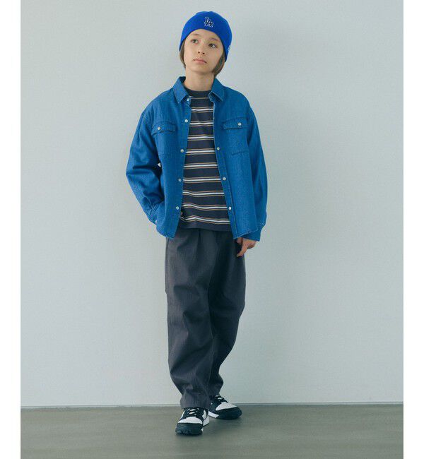UNITED ARROWS green label relaxing「デニム シャツ / キッズ 100cm-160cm」|シャツ・ブラウス|