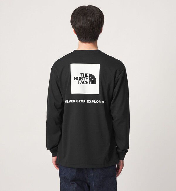 UNITED ARROWS green label relaxing「＜THE NORTH FACE＞ロングスリーブ バックスクエア ロゴティー 長袖 Tシャツ」|Tシャツ・カットソー|