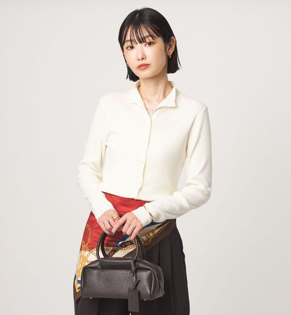 UNITED ARROWS green label relaxing「＜1_OF MINE＞2WAYネック ニット カーディガン マシンウォッシャブル」|カーディガン|