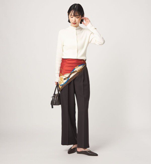 UNITED ARROWS green label relaxing「＜1_OF MINE＞2WAYネック ニット カーディガン マシンウォッシャブル」|カーディガン|
