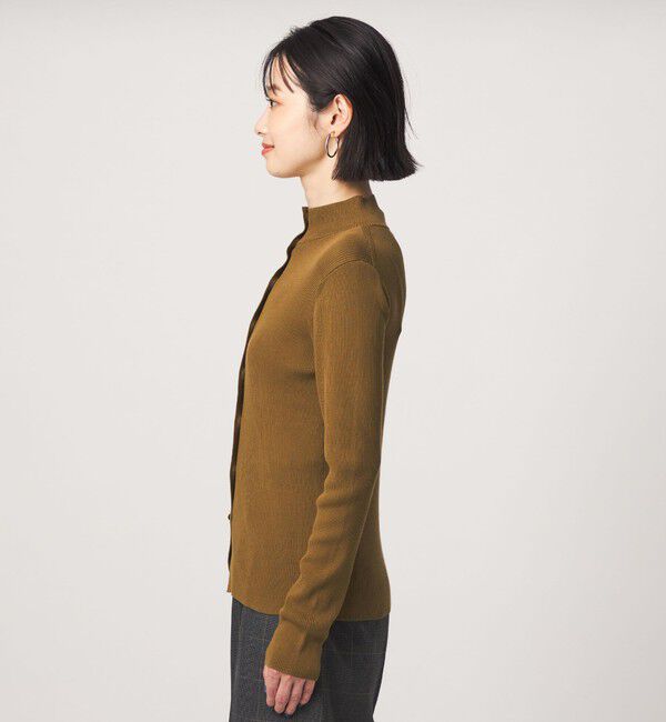 UNITED ARROWS green label relaxing「＜1_OF MINE＞2WAYネック ニット カーディガン マシンウォッシャブル」|カーディガン|