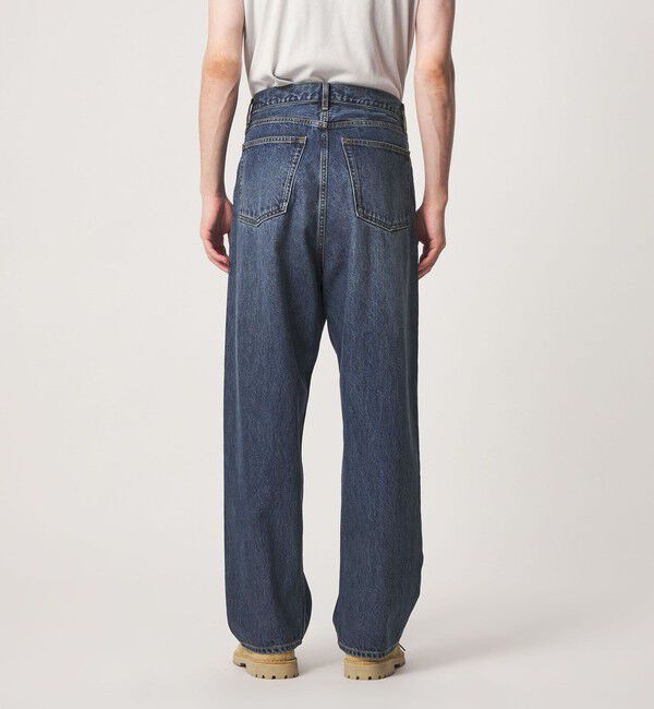UNITED ARROWS green label relaxing「FINE BASIC ヴィンテージライク スライバー デニム パンツ W4」|チノ|