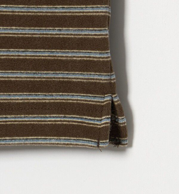 UNITED ARROWS green label relaxing「起毛フライス ボーダー 襟付き ロングスリーブ / キッズ 100cm-160cm」|Tシャツ・カットソー|