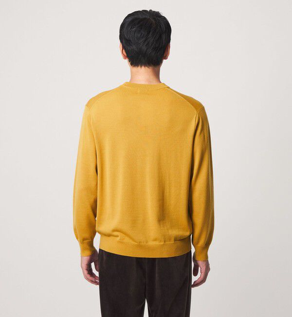 UNITED ARROWS green label relaxing「SUPER 120S ハイゲージ クルーネック ニット」|ニット・セーター|
