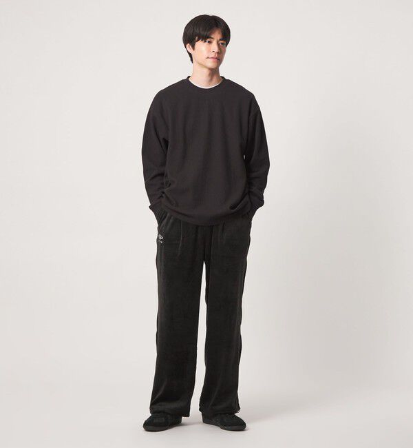 UNITED ARROWS green label relaxing「【別注】＜UMBRO＞ベロア イージー ワイドパンツ」|その他|