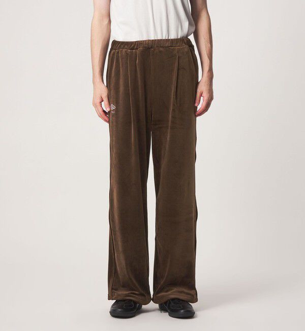 UNITED ARROWS green label relaxing「【別注】＜UMBRO＞ベロア イージー ワイドパンツ」|その他|