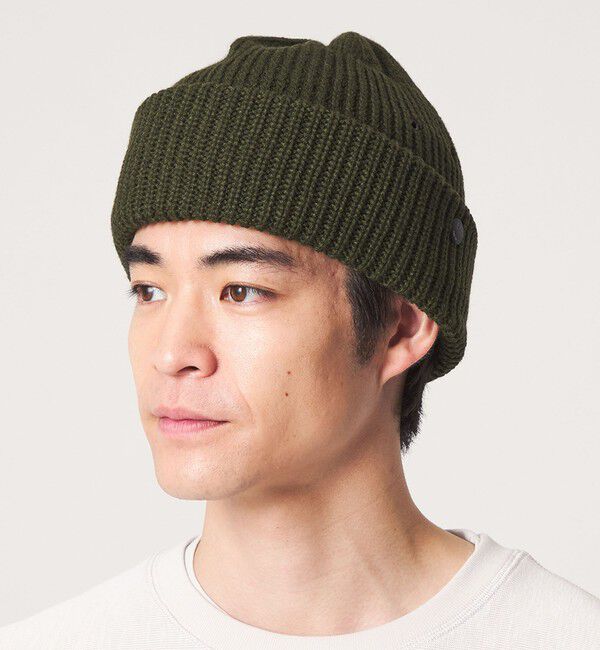 UNITED ARROWS green label relaxing「【別注】＜CPH＞アクリル ウール ニット キャップ」|ニット帽|DK.GREEN