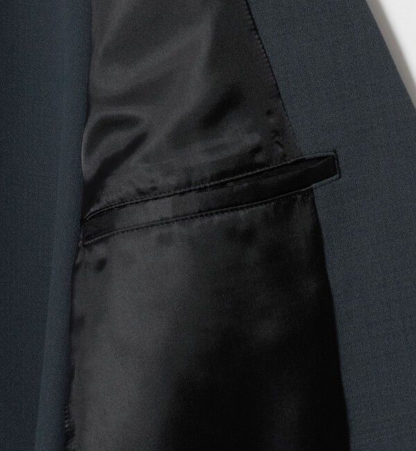 UNITED ARROWS green label relaxing「ダブルクロス ルーズ ジャケット -2WAYストレッチ-」|テーラードジャケット|