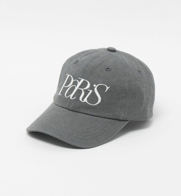NICE WEATHER「＜NICE WEATHER＞PARIS キャップ 2」|キャップ・キャスケット|MD.GRAY