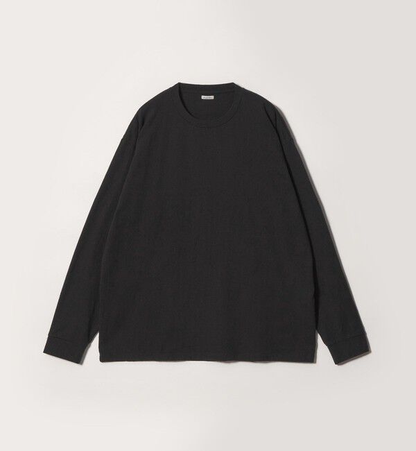 STEVEN ALAN「＜Steven Alan＞ ラスティック シルク クルーネック Tシャツ」|Tシャツ・カットソー|BLACK