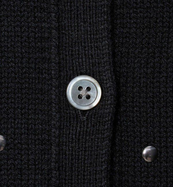BEAUTY&YOUTH UNITED ARROWS「メタルパーツ クルーネック カーディガン ウォッシャブル」|カーディガン|