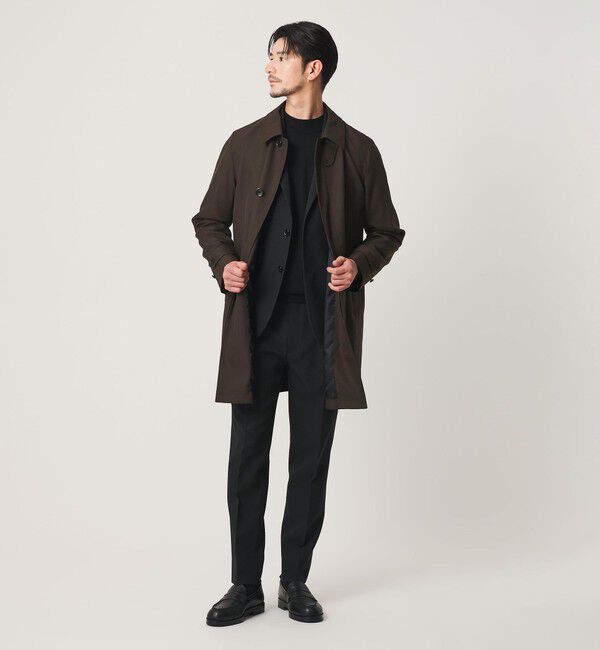 BEAUTY&YOUTH UNITED ARROWS「【WEB限定 WARDROBE SMART】Reflax バルマカーンコート」|ステンカラーコート|