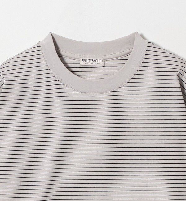 BEAUTY&YOUTH UNITED ARROWS「デオドラント プラチナ ポンチ クルーネック カットソー 抗菌防臭」|Tシャツ・カットソー|