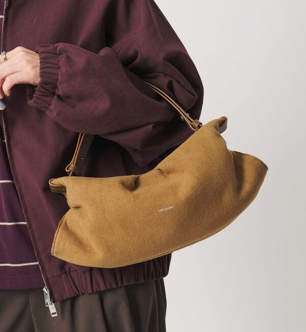 BEAUTY&YOUTH UNITED ARROWS「＜ADD CULUMN＞DENT ショルダーバッグ」|ショルダー・メッセンジャー|BEIGE