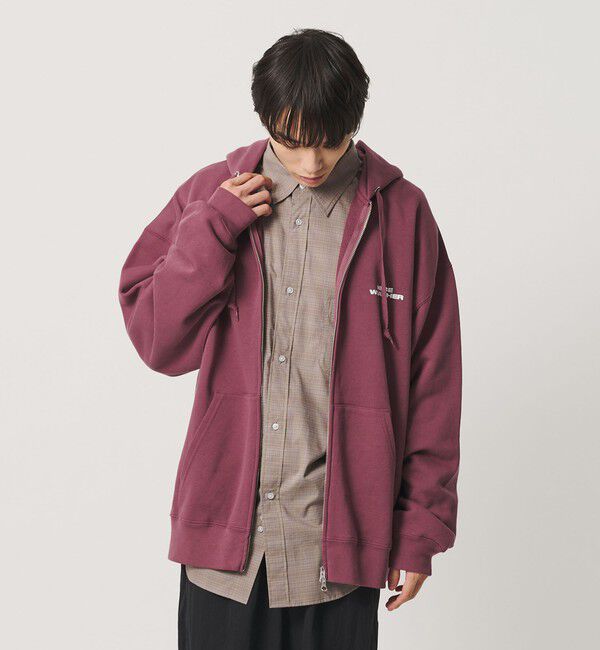 NICE WEATHER「＜NICE WEATHER＞ロゴ ジップフーディ」|パーカー|