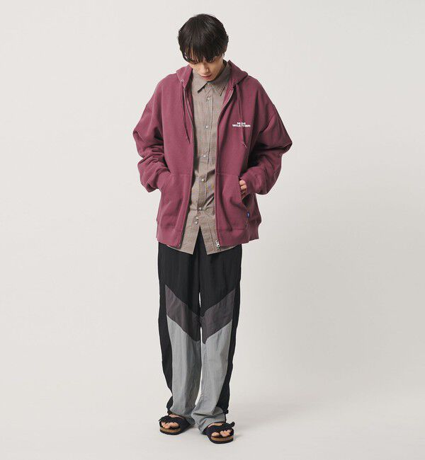 NICE WEATHER「＜NICE WEATHER＞ロゴ ジップフーディ」|パーカー|