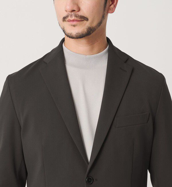 BEAUTY&YOUTH UNITED ARROWS「【WEB限定 WARDROBE SMART】ポリエステルカルゼジャージ  セットアップ/ジャケット＆イージーパンツ」|スーツ|