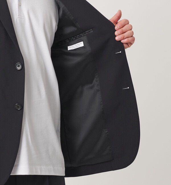 BEAUTY&YOUTH UNITED ARROWS「【WEB限定 WARDROBE SMART】ポリエステルカルゼジャージ  セットアップ/ジャケット＆イージーパンツ」|スーツ|