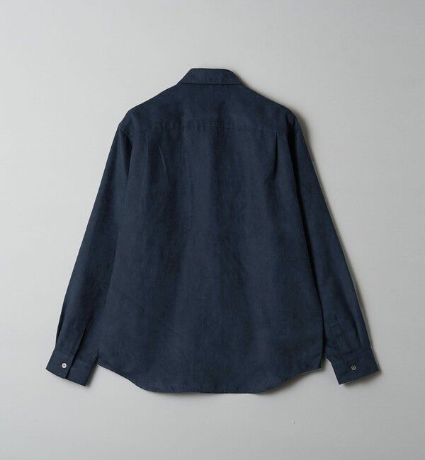 BEAUTY&YOUTH UNITED ARROWS「【WEB限定 WARDROBE SMART】スエードライク シャツ」|シャツ・ブラウス|